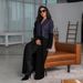 Women's Clothing Middle East Robe Denim Patchwork Jacket Dubai Abaya Jacket_ecoleips.com