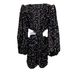 Women’s Clothing Glittery Look Elegant Temperament Party Dress Sequin Sexy Waist Revealing Square Ring Hollow Beaded Dress_ecoleips.com