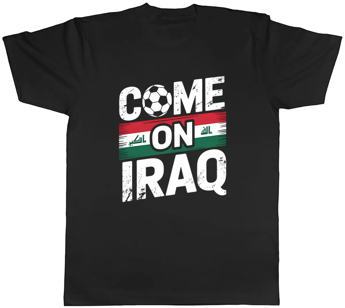 Women's T-Shirts Come On Iraq Supporter Football Fan Mens T-Shirt Tee Gift Top_ecoleips.com