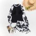 Women's Printed Patchwork Tankini Two Piece Swimsuit Set Long Sleeved Boxer Shorts Zipper Closure From Overseas Warehouse_ecoleips.com