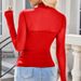 AE053 New European And American Cross-Border Women's Clothing Casual Slim Fit Pullover High_ecoleips.com