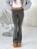 K Fashionable, Comfortable, Slim Fit, Slimming, Anti Waist, Low Waist Flared Pants_ecoleips.com