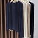 Y2k Aesthetic Long-Sleeve Knit Shirt – Oversized Open Front Cardigan (Black & Navy, S-Xl) Versatile Styling_ecoleips.com
