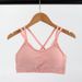 girl Summer New Yoga Sports Professional Backless Breathable Push-Up Thin Strap Elastic Shockproof Women's Bra_ecoleips.com
