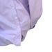 Women's Purple Striped Polo Collar Shirt Loose Fitting Casual Long Sleeved Top Unique Design Spring Style_ecoleips.com