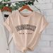 Women's Casual Round Neck Short Sleeve T-Shirt Multi-Color Simple Fashionable Sports Top Solid Loose Printed_ecoleips.com