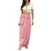 2025 Fashion Women's Solid Color Long Ins Style Sexy Elegant Midi Skirt_ecoleips.com