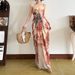 Wind 2025 Spring And Summer New Style Slimming French Tie Dyeing Temperament One Neck High End Strapless Long Dress For_ecoleips.com