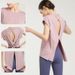 Women's Clothing Lulu New Temperament Yoga T Shirt Quick Drying Sports Short Sleeved Fashion Sexy Back Top Hollow Fitness Clothes For Women_ecoleips.com