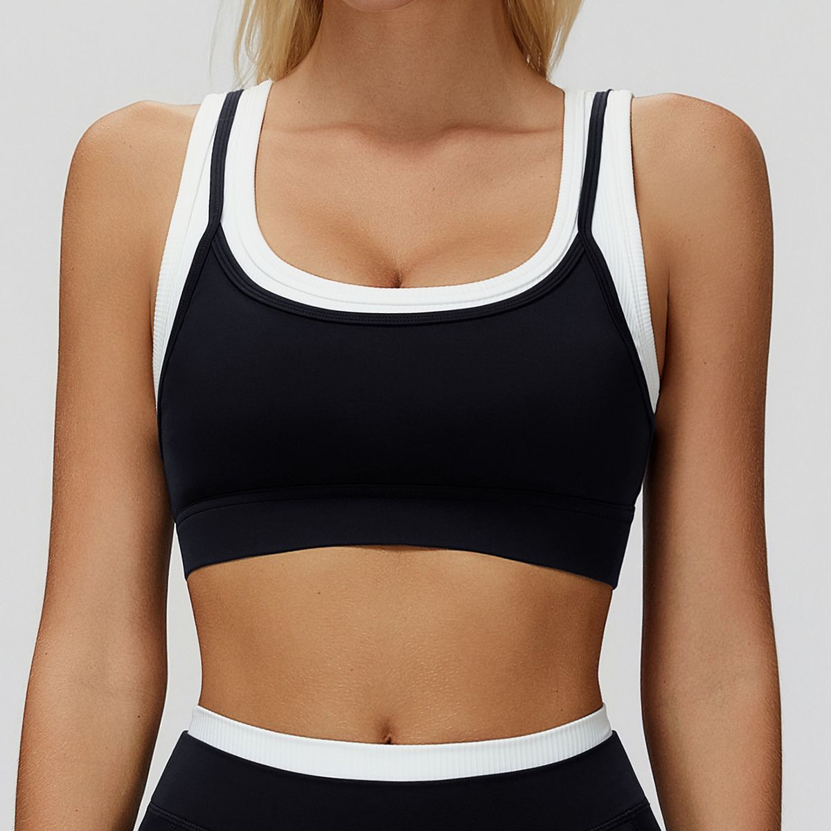 Yoga Underwear Women Sports Bra Breathable Shock Proof Gym Workout Fitness Push Up Top Yoga Running Active Sportswear Vest Bra_ecoleips.com