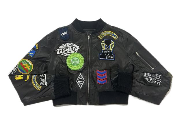 Women's Clothing Women's Long Sleeved Embroidered Patch Jacket Trendy Brand European American Style Autumn Winter Baseball Uniform_ecoleips.com