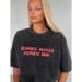High Street Retro Personality Trendy Chic Design Unique Print Loose Versatile Elegant Ins Washed Cotton T-Shirt_ecoleips.com