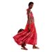 2024 Summer New Strapless Backless Camisole Dress Vintage Print, Long Skirt, Cross-Border Foreign Trade Style,_ecoleips.com