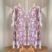 Women’s Clothing New Style Printed Long Skirt Printed Pleated Lantern Sleeves Loose Casual Robe Dress_ecoleips.com