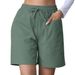 Aria Basics Aria Basics 2026 European And American Cross-border Summer New Style Loose Linen Casual Solid Color High-waisted Drawstring_ecoleips.com
