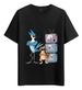 Women's T-Shirts Tshirt Muscle Freaks Regular Show Retro Style Characters_ecoleips.com