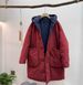 girl 2025 Winter Korean Version Loose Plus Size Sand Washed Reversible Hooded Jacket Versatile Warm Cotton Coat For Women_ecoleips.com