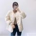 girl 2024 Autumn Winter New Down Women Short Hong Kong Style Diamond Grid Lightweight Coat Loose Cotton Padded Jacket_ecoleips.com