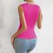 Fashion New Sexy Slim Temperament Versatile Sleeveless Knitted Elastic Vest Tops For All Seasons_ecoleips.com