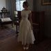 Summer Women French Halter Round Neck Dress Temperament Elegant Style Casual Daily Vacation Beach Party Dress_ecoleips.com