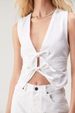 Women's Clothing Waistcoats Deep V Vest Small Vest Fresh And Sweet Style Outerwear_ecoleips.com