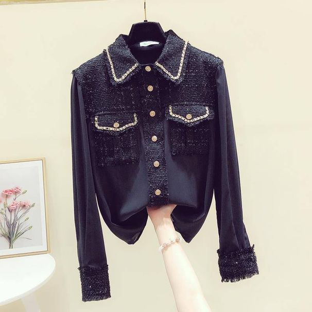 Women's Clothing All Match French Tops, Fashionable Shirts For Women, Spring And Autumn New Designs, Niche Tops_ecoleips.com