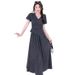 French High-End Leisure 2025 Summer New Slim Fit And Slimming Short Sleeved Top, Half Skirt Two-Piece Set_ecoleips.com