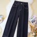 Fleece-Lined Thickened Straight-Leg Cigarette Pants For Women, Autumn And Winter, Plus Size, Hip-Covering, Slimming,_ecoleips.com