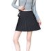 Beige Fine Pleated Pleated Skirt Women's Spring 2026 New High Waist Thin A Word Summer Suit Skirt_ecoleips.com