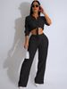Women's Clothing Spring And Autumn Temperament Casual Office Commuter Suit Long Sleeve Lapel Pocket Single Breasted Tie_ecoleips.com