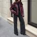 Women’s Vintage-Inspired Bomber Jacket – Premium Faux Leather With Retro Silhouette | Lightweight Spring Outerwear For Casual & Streetwear_ecoleips.com