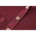 Women's Clothing Spring And Autumn Style Small V Neck Trumpet Sleeve Top Fishtail Skirt Two Piece Suit_ecoleips.com