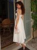 Blifanbo Spaghetti Strap Sexy Maxi Dress For Women Elegant High Waist Slim Patchwork Robe Sleeveless Backless Club Party Dress_ecoleips.com