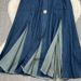 Women's Clothing New Retro Lapel Hollow Waist Revealing Sleeveless Single Breasted A Line Slit Denim Dress_ecoleips.com