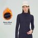 Women's Fleece Lined Yoga Cardigan Long Sleeved Pilates Fitness Sports Jacket Autumn Winter Thickened Polyester Top_ecoleips.com
