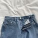 Women's High-Waisted Denim Shorts 5 Point Summer Thin Straight Leg plus Size Loose Fit Wide Leg Mid-Length for Petite_ecoleips.com