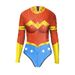 Aria Basics Movie Cosplay Costume Summer Cross-Border Long Sleeve One-Piece Zipper European And American Conservative Tight Sun_ecoleips.com