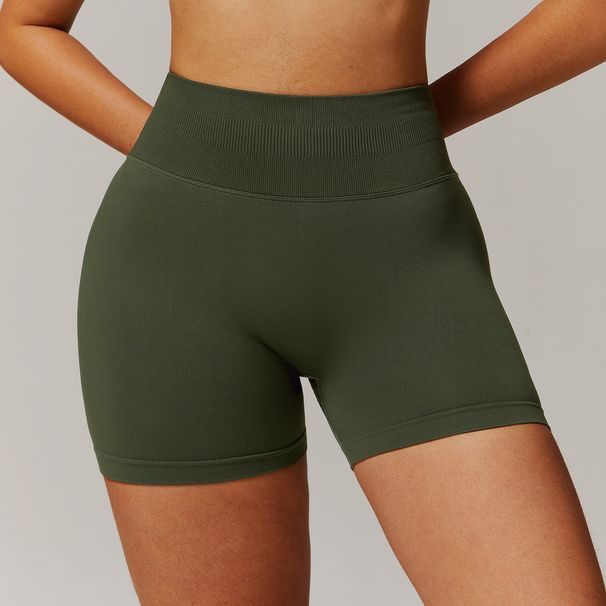 Women's Clothing Seamless High Waist Yoga Shorts Summer Women's Tight Hip Lifting Sports Running Quick Drying Fitness Pants_ecoleips.com