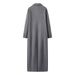 New Women's Street Fashion Button Long Wool Jacket_ecoleips.com