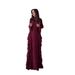 Autumn New Women's Retro Cross-Border Slim Waist Dress European And American Style Semi High Neck Elegant Clothing for Ladies_ecoleips.com