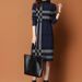 Women's Long Knit Sweater Dress – Cozy Oversized Tunic With High Neck & Side Slits_ecoleips.com
