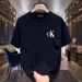 2026 Summer Fashion T-Shirt Trendy Loose Fit Casual Short Sleeve Printed Top_ecoleips.com