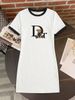 Women's Clothing mesh stitching waist slit suspender dress dress_ecoleips.com