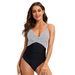 Women's Clothing Striped Sling Swimsuits Sexy Backless Triangle Swimsuits_ecoleips.com