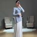 Elegant Long Sleeved Women's Dress Slim Fit Style European American Summer Fashion New 2025_ecoleips.com