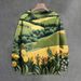 girl New Cross-Border European And American Independent Station Hot-Selling 3D Digital Print Women's Fashion Round Neck_ecoleips.com