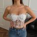 Slim Fit European And American Style Tank Top For Women, Black, Sexy, Patchwork, 3D Floral, Underwire, Fishbone Bra_ecoleips.com