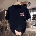 New Cotton Fashion Sense Printing Short-sleeved T-shirt Unisex Men Summer Tide Loose Hundred Tops_ecoleips.com