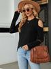 Women's Tops, Multiple Colors, Short Sleeve, Round Neck, Cotton Blend, Casual Wear, Everyday Use_ecoleips.com