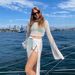 Women's Sexy Midi Skirt Set with Hollow Knitted Short Top European And American Style Two Piece Beach Skirt_ecoleips.com